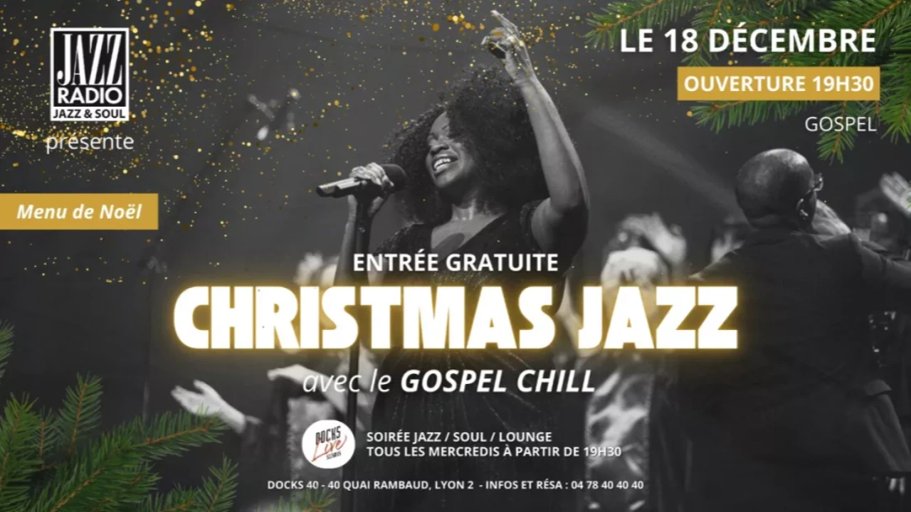 Pour Noël, le Gospel Chill se produit à Lyon pour une soirée Christmas Jazz