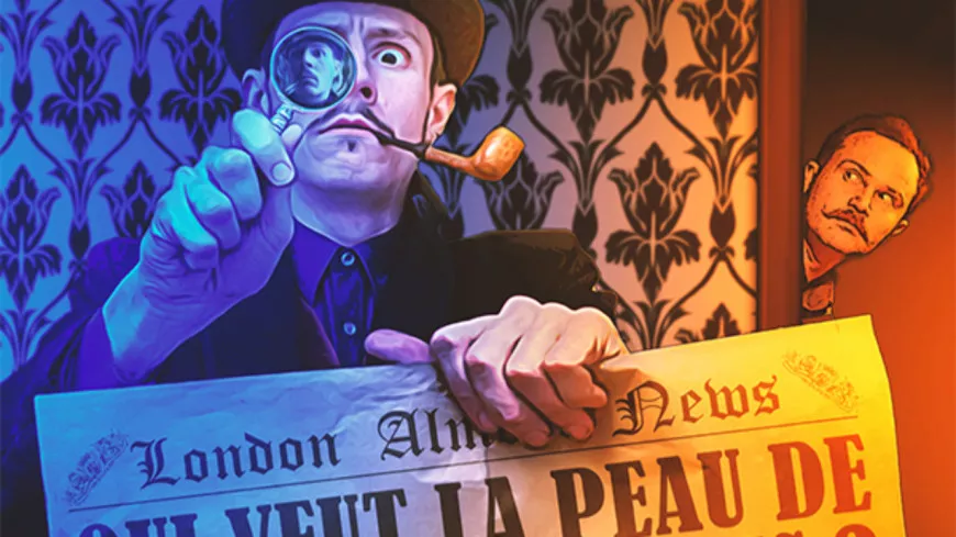 Qui veut la peau de Sherlock Holmes ? Une enquête absurde et interactive au Rikiki