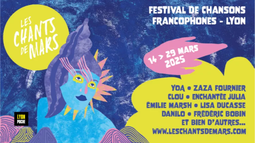 Le festival Les Chants de Mars fait son grand retour du 14 au 29 mars 2025